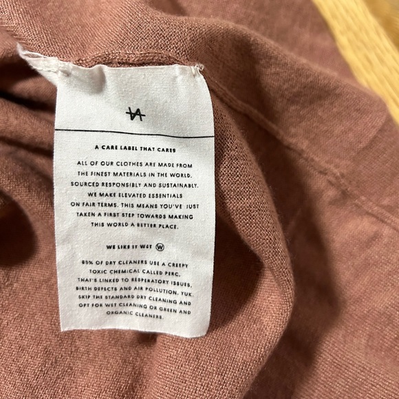 NAADAM khimori silk cashmere robe lounge cozy luxe - Picture 8 of 9